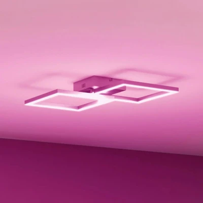 Immagine di Müller Licht tint Plafoniera LED Cano, RGB, CCT, argento