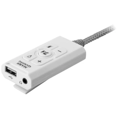Immagine di MARSGAMING MSC2W Bianco, Scheda audio esterna USB 7.1, PS5/PS4/PC/MAC/SWITCH