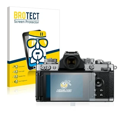 Immagine di brotect Pellicola Protettiva Vetro per Nikon Z fc Protezione Schermo [Durezza Estrema 9H, Chiaro]