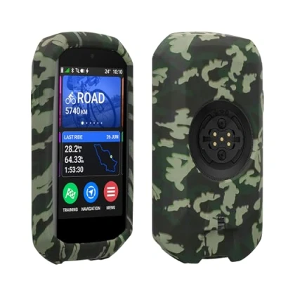 Immagine di kwmobile Custodia Silicone Compatibile con Garmin Edge 1050 Cover Navigatore Bici Copertura Lettore Mappe GPS Accessori Elettrica Computer