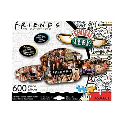 Immagine di NMR Distribution 75029 Central Perk Double Face Puzzle 600P 86X30 Cm, White, One Size