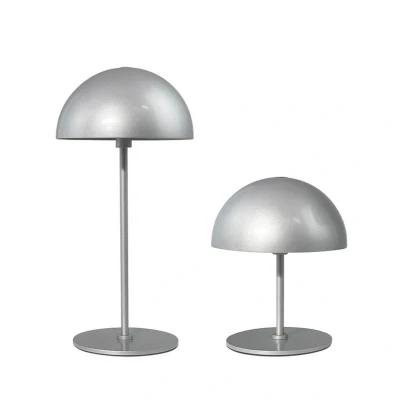 Immagine di Along Portable Lampada da Tavolo 2 pcs. Mini Argento DybergLarsen