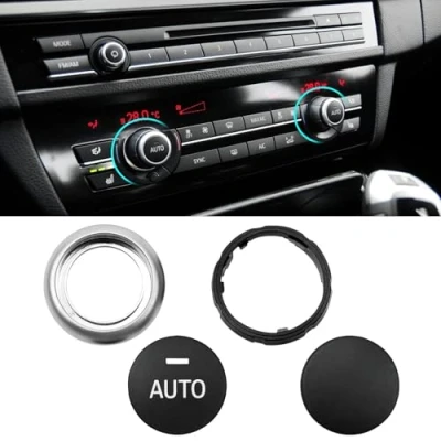 Immagine di TTCR II manopola aria condizionata, kit di riparazione per pulsante regolazione della temperatura interruttore Serie 5’ F10 F11,6’ F12 F13,7’ F01 F02, X5 F15, X6 F16