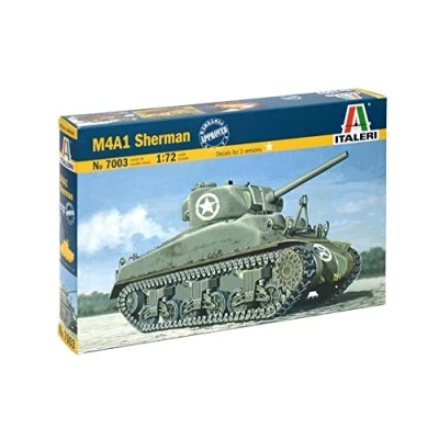 Immagine di Italeri 7003 M 4 Sherman Model Kit Scala 1:72
