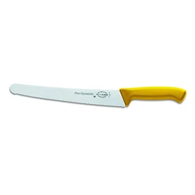 Immagine di F. DICK coltello universale ProDynamic con affilatura ad onda (lunghezza lama 26 cm, da cucina giallo, X55CrMo14, durezza 56 HRC, coltello) 85 151 262 02