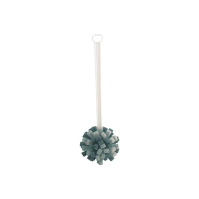 Immagine di alfi CLEAN FIX 25cm, spazzola in plastica per thermos, testa schiuma morbida, antigraffio, spugna flessibile, con gancio la conservazione, manico lungo, adatta al profilo interno, senza BPA