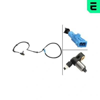 Immagine di OPTIMAL 06 S708 Sensore ABS passivo 1249mm CITROËN: XM II Hatchback