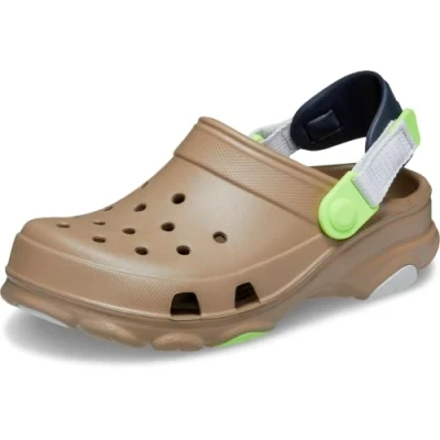Immagine di Crocs Zoccolo Classico Unisex per Bambini, Cachi Multicolore., 28/29 EU