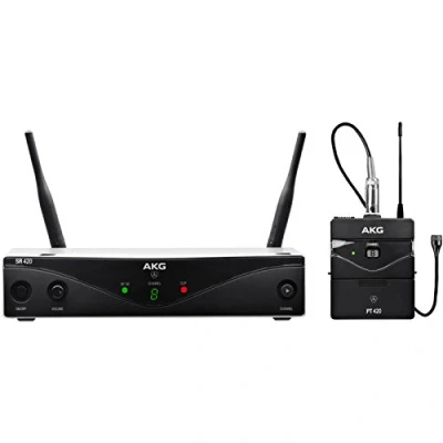 Immagine di AKG wms420present wms 420 Presenter Set microfono inalambrico chiusura Fascia d