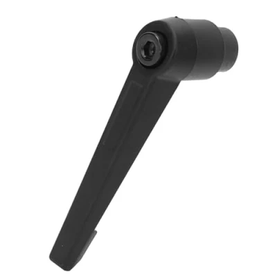 Immagine di 4 pezzi manopole per macchina in acciaio inossidabile, maniglia di fissaggio regolabile filettatura femmina M12 (95 mm) nero