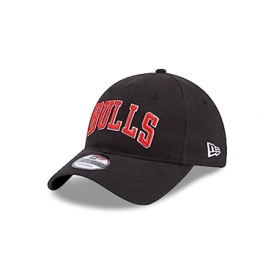 Immagine di New Era Chicago Bulls NBA Basecap 9Twenty Basketball Kappe verstellbar Team Script Schwarz One Size