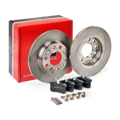 Immagine di MAPCO 47903 Kit dischi e pastiglie freno Assale posteriore pieno AUDI: A4 B6 Avant, B7 Avant