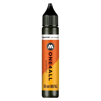Immagine di Molotow One4all Refill 30 m Ricarica per Pennarelli Indelebili, ml, Nero (Signal Black)
