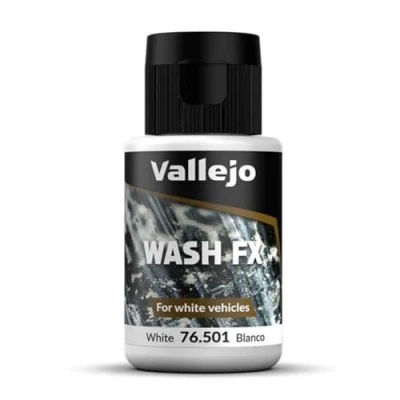Immagine di Acrylicos Vallejo Model Wash Colore Acrilico, Bianco, 35 ml (Confezione da 1), 76501
