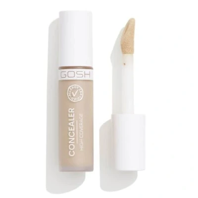Immagine di GOSH Concealer High Coverage 003 sabbia I Alto potere coprente, correttore liquido per coprire occhiaie, arrossamenti e impurità pelli sensibili, lunga durata vegano, penna di copertura