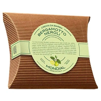 Immagine di Mondial Crema Rasoio Bergamota &amp; Neroli Ricambio 125 ml, Unico, Standard