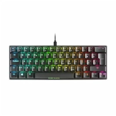 Immagine di Mars Gaming MKMINIBRES, Tastiera Meccanica Ultra compatta, RGB Chroma, Switch OUTEMU PRO Marrone, Nero, Lingua Spagnola