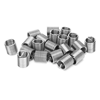Immagine di 20Pcs Inserto Filettato per Filo M12 X 1,5, Guaina in Acciaio Inossidabile 304 Tipo Kit Assortimento di Manicotti Riparazione Viti, Vite Boccole