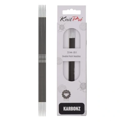 Immagine di KnitPro Argilla, Ottone, Argento, Nero, 2,00 mm