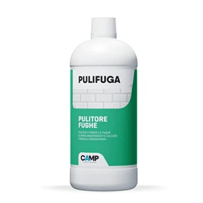 Immagine di Camp PULIFUGA, Pulitore concentrato per fughe ideale pavimenti e rivestimenti, Elimina annerimenti, macchie muffe, 1 L