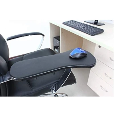 Immagine di TYXTYX Bracciolo poggiapolsi Computer Premium Regolabile Supporto per Braccio scrivania e Sedia Prolunga con ergonomico Mouse Pad