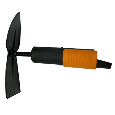 Immagine di Fiskars Zappetta a due punte, Piatta e appuntita, Testa di attrezzo, Lunghezza: 18,5 cm, in acciaio, Nero/Arancione, QuikFit, 1000734