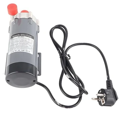 Immagine di MAGT Birra Pompa, Acciaio Inossidabile Brewing Pompa Homebrew Resistente alle Alte temperature Magnetica della a EU Plug 220V