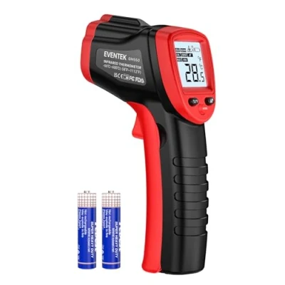 Immagine di Eventek Termometro Infrarossi, 50 C 550 ( 58 F 1022 F) Laser Senza Contatto Emissività Regolabile, per Cucina, Forno, Pizza, Frigorifero (Non Umani)