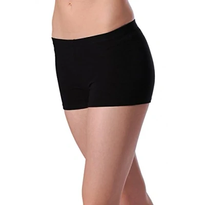 Immagine di Roch Valley Pantaloncini in cotone/ lycra, stile Hipster Ragazze, Nero (Black), 5 6 Anni (Taglia Produttore: 1)
