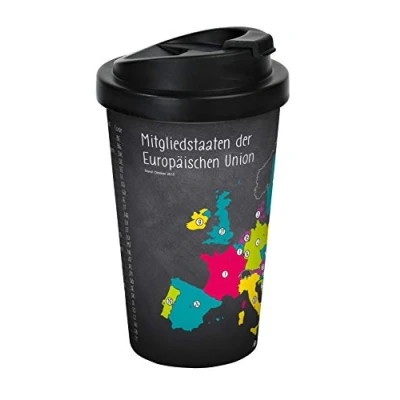 Immagine di infinite by GEDA LABELS (INFKH) 12444 Tazza termica da caffè asporto, in PP, multicolore