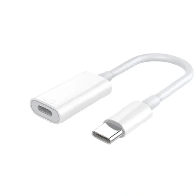 Immagine di TiMOVO 1 Pezzo Adattatore da Lightning a USB C, Cavo Connettore Caricabatterie Tipo C Supporto 35W Ricarica Veloce e Trasferimento Dati, Convertitore Lightning, Non Adatto per Audio OTG