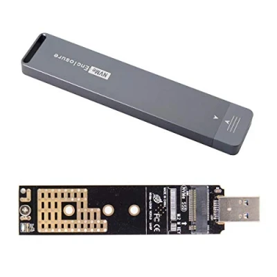 Immagine di CY M.2 NVME M key NGFF SSD USB 3.0 Adattatore esterno PCBA Conveter RTL9210 Chipset con custodia