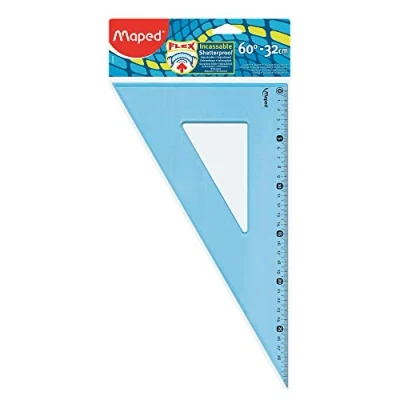 Immagine di MAPED SQUADRA CM 32 60 INFRANGIBILE