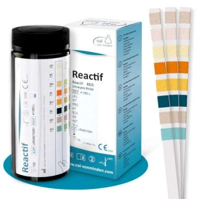 Immagine di Health Check urine test Reactif con 8 Parametri 100 Strisce reattive per il delle