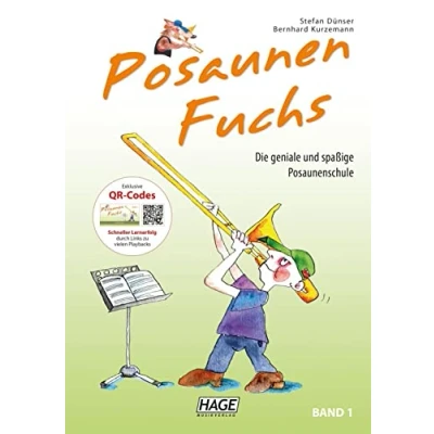 Immagine di Posaunen Fuchs Band 1 mit QR Code: Die geniale und spaßige Posaunenschule
