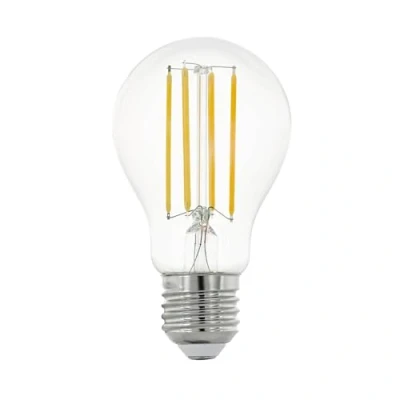 Immagine di EGLO connect.z Smart Home lampadina Led E27, A60, ZigBee, app e controllo vocale, dimmerabile, bianco neutro, 806 lumen, 6 W, vintage chiara