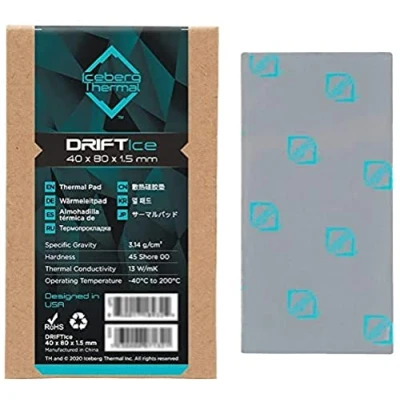 Immagine di Iceberg Cuscinetto termico Driftice, 80 mm x 40 1,5