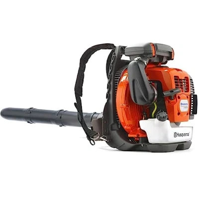 Immagine di Soffiatore Professionale Husqvarna a zaino 570BTS con motore X Torq scoppio per uso impegnativo, Cilindrata 65,6 cm3 forza di soffiaggio fino 37 nodi