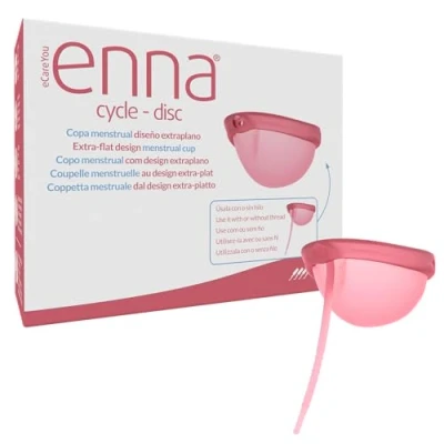 Immagine di ENNA CYCLE DISC Coppetta mestruale disco extra piatto riutilizzabile