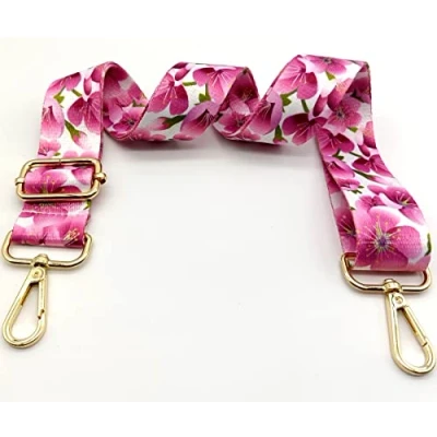 Immagine di Keriocusi Tracolla per Borse Donna Colorato Cinghia della Borsa Larga, Regolabile con Gold Moschettone, Durevole Crossbody Borsa, Borsetta, Chitarra DIY Spalla Accessori Ragazze, 08