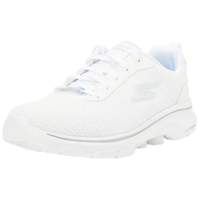 Immagine di Skechers Performance GO WALK 7 LACE UP Scarpe da camminata, Donna, Taglia: 37.5, White Tessuto / sintetico