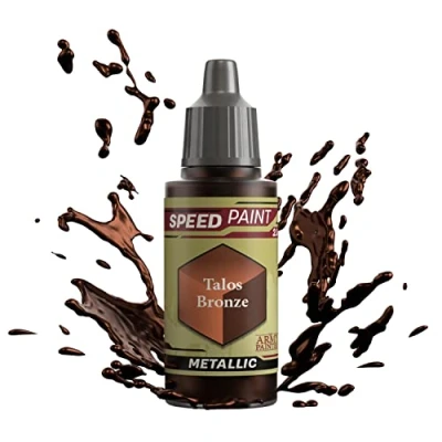 Immagine di The Army Painter Speedpaint Talos Bronze 2.0, Acrilico Singolo Vernice 18ml Una Soluzione Di Pittura A Strato Per Miniature Da Tavolo Fantasy Come Figure Warhammer 40k e Dungeons and Dragons