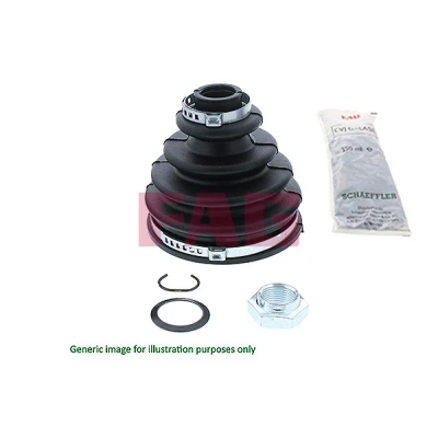 Immagine di FAG 772 0256 30 Soffietto NBR (Nitrile Butadiene Caucciù) FIAT: Ducato II Van, Bus, Camion pianale/Telaio