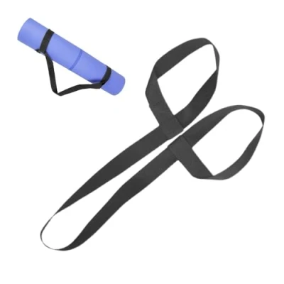 Immagine di Cinghia Per Il Trasporto Del Tappetino Da Yoga Imbracatura Tracolla Regolabile Fasce Elastiche Supporto Antiscivolo