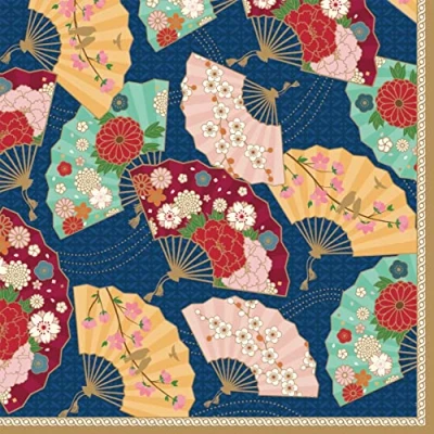 Immagine di 20 tovaglioli con scomparti asiatici, decorazione da tavolo, decoupage, tecnica dei tovaglioli, 33 x cm