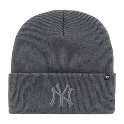 Immagine di &#039;47 MLB NEW YORK Yankees Haymaker CUFF Unisex Berretto, Taglia: One Size, Charcoal