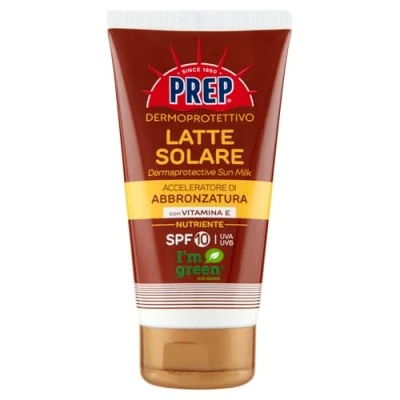 Immagine di Prep Dermoprotettivo Latte Solare Acceleratore Di Abbronzatura Vitamina E 10 Spf 150Ml