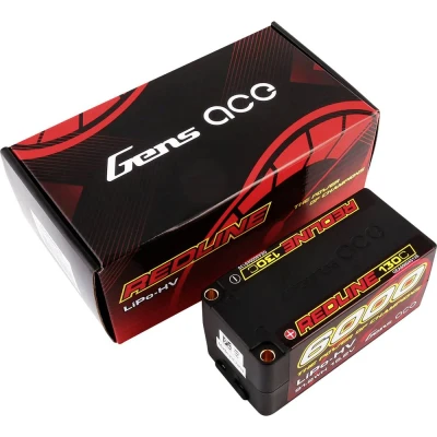 Immagine di Gens ace Batteria ricaricabile LiPo 15.2 V 6000 mAh Numero di celle: 4 130 C Box Hardcase presa 5 mm