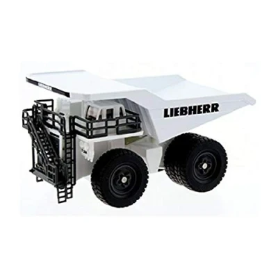 Immagine di siku 1807, Autocarro con cassone ribaltabile Liebherr T 264, 1:87, Metallo e Plastica, Bianco