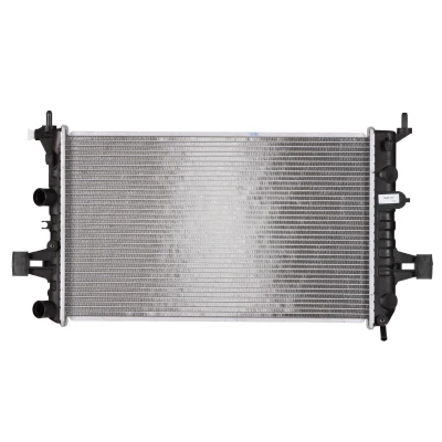 Immagine di NRF 58176 Radiatore motore Alluminio 600 366 24 con parti annesse Alette di raffreddamento saldate OPEL: Astra G Caravan, CC, Sedan